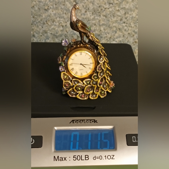 𝑬𝒍𝒆𝒈𝒂𝒏𝒕 𝑽𝒕𝒈.𝑩𝒆𝒋𝒆𝒘𝒆𝒍𝒆𝒅 𝑷𝒆𝒂𝒄𝒐𝒄𝒌 𝑽𝒂𝒏𝒊𝒕𝒚 𝑪𝒍𝒐𝒄𝒌 - Picture 13 of 15